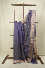 Lavender Tissue Banarasi Silk Saree - SRLTBSS96