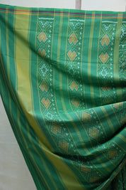 Green Rajkot Patola Cotton Saree - SRGRPCS05