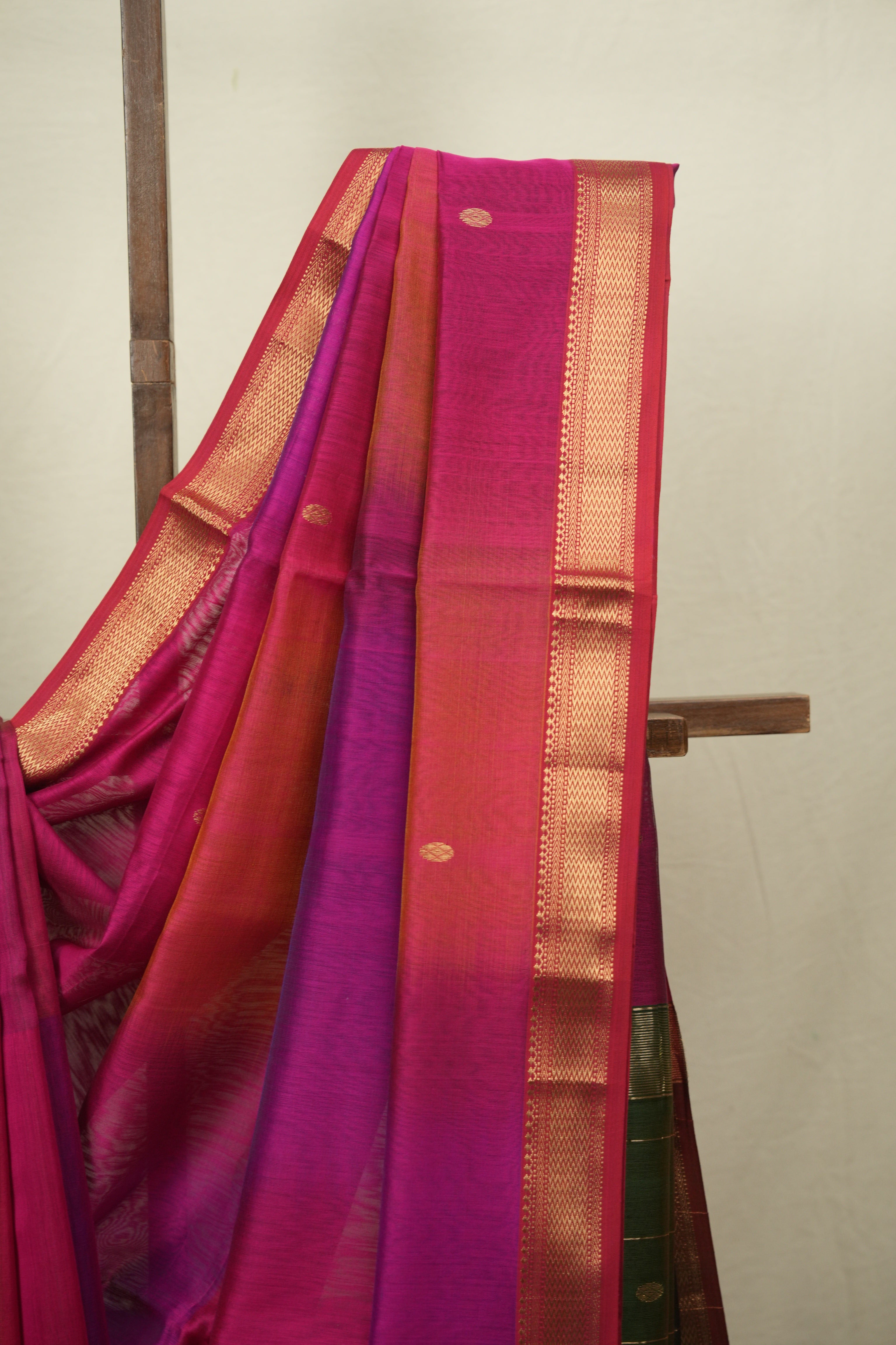 Multicolour Maheshwari Saree - SRMMS1311