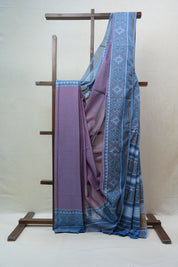 Two Tone Red Rajkot Patola Cotton Saree - SRTTRRPCS02