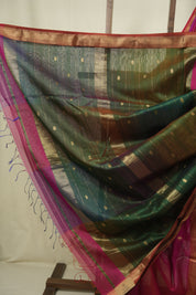 Multicolour Maheshwari Saree - SRMMS1311