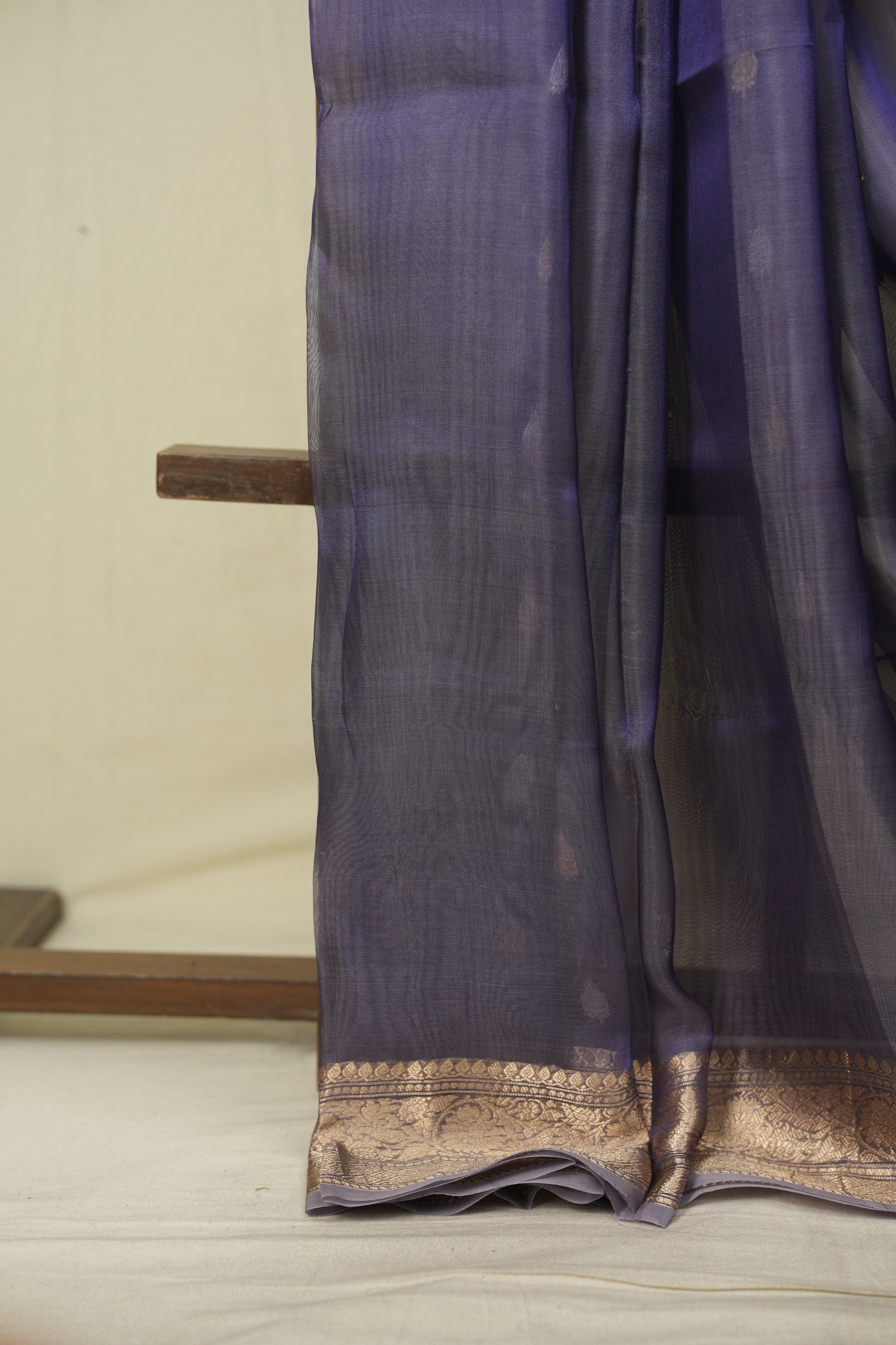 Lavender Tissue Banarasi Silk Saree - SRLTBSS96