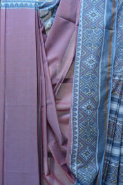 Two Tone Red Rajkot Patola Cotton Saree - SRTTRRPCS02