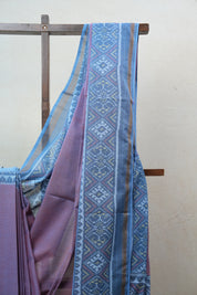 Two Tone Red Rajkot Patola Cotton Saree - SRTTRRPCS02