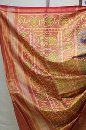 Blue Rajkot Patola Silk Saree - SRBRPSS430