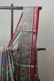 Multicolor Rajkot Patola Silk Saree - SRMRPSS425