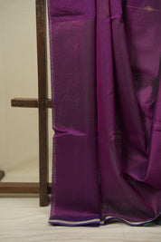 Green -Purple Maheshwari Saree - SRGPMS1308
