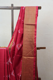 Red Rajkot Patola Silk Saree - SRRRPSS426