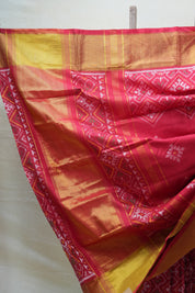 Red Rajkot Patola Silk Saree - SRRRPSS426