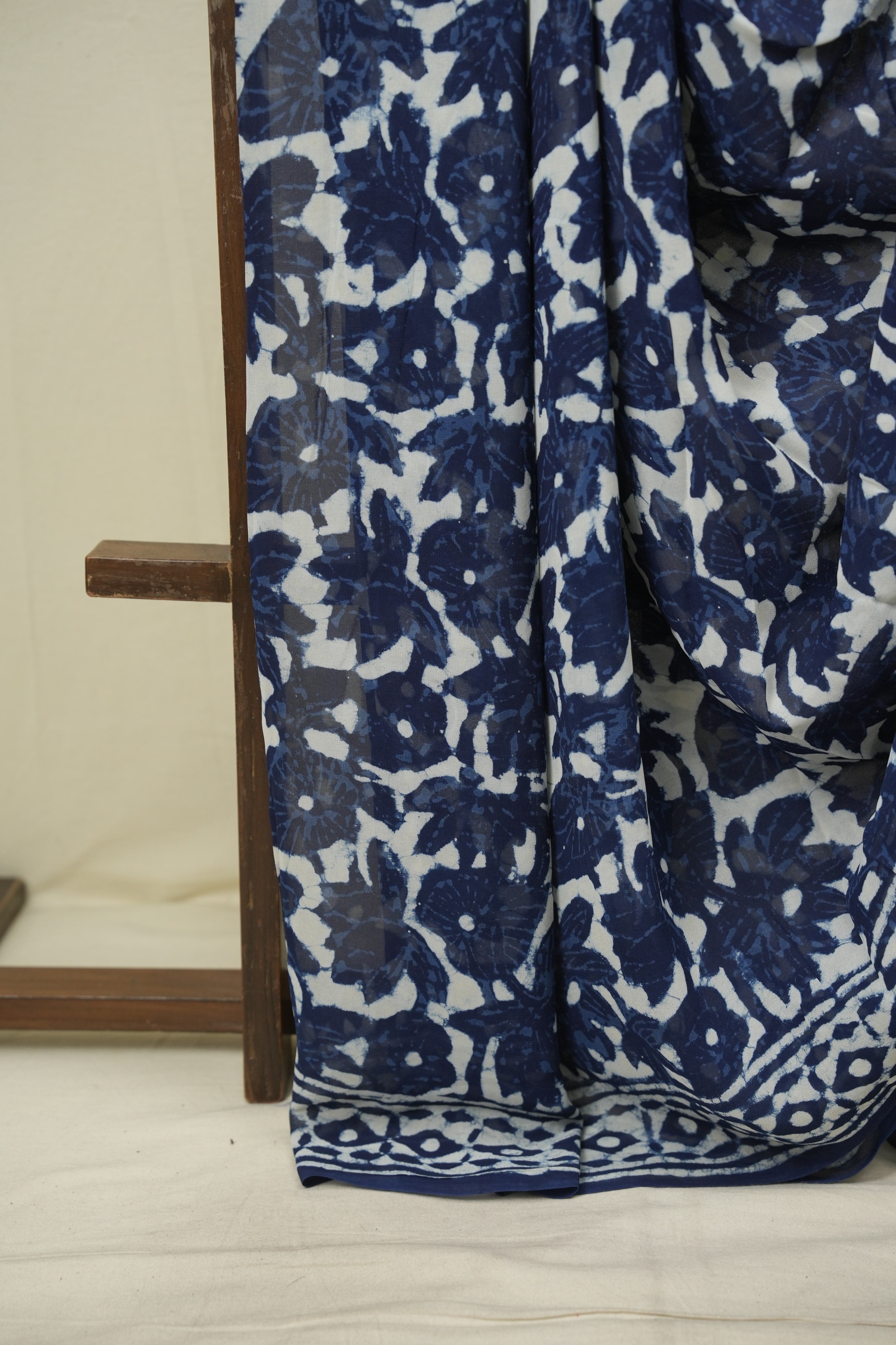 Indigo HBP Georgette Saree - SRIHGS70