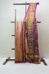 Pink Rajkot Patola Silk Saree - SRPRPSS423