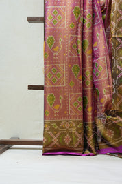 Pink Rajkot Patola Silk Saree - SRPRPSS423
