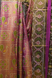 Pink Rajkot Patola Silk Saree - SRPRPSS423
