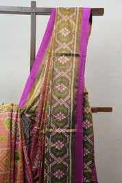 Pink Rajkot Patola Silk Saree - SRPRPSS423