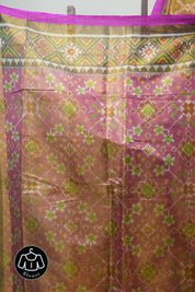 Pink Rajkot Patola Silk Saree - SRPRPSS423