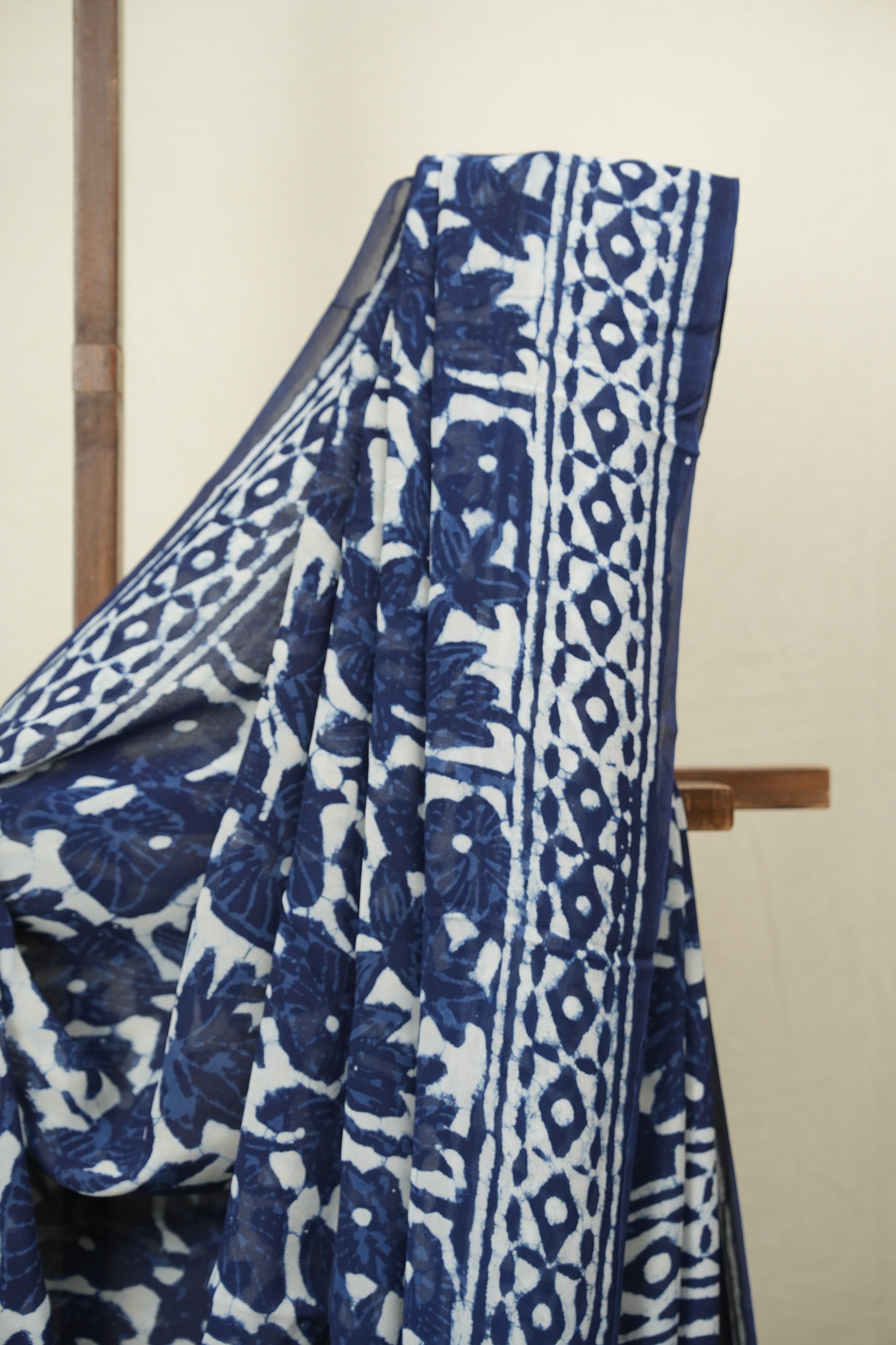 Indigo HBP Georgette Saree - SRIHGS70