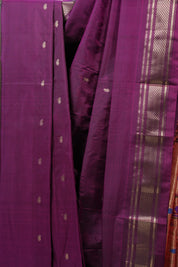 Magenta Silk Paithani Saree - SRMSPS575