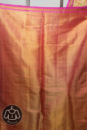 Two Tone Green Rajkot Patola Silk Saree - SRTTGRPSS438