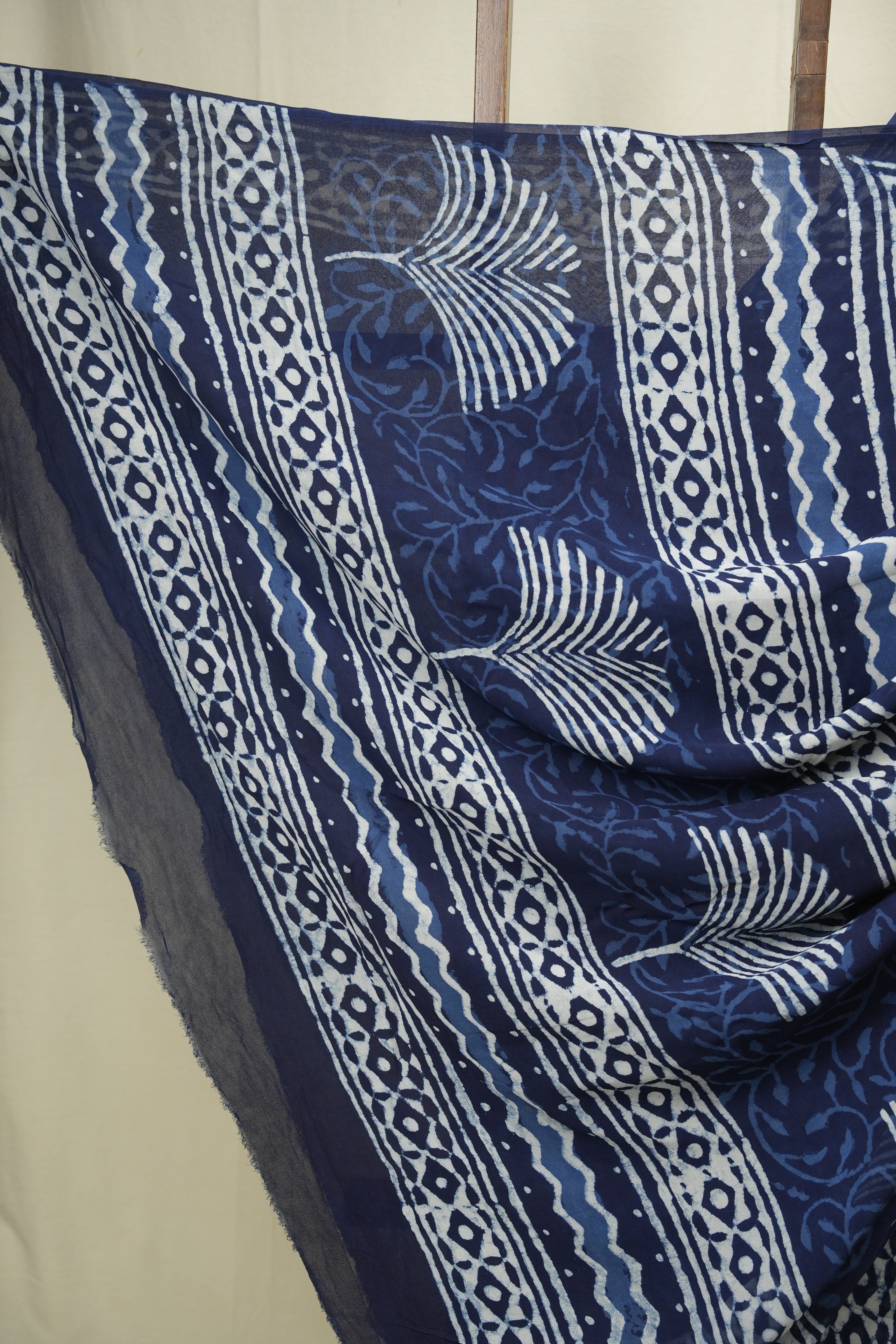 Indigo HBP Georgette Saree - SRIHGS70