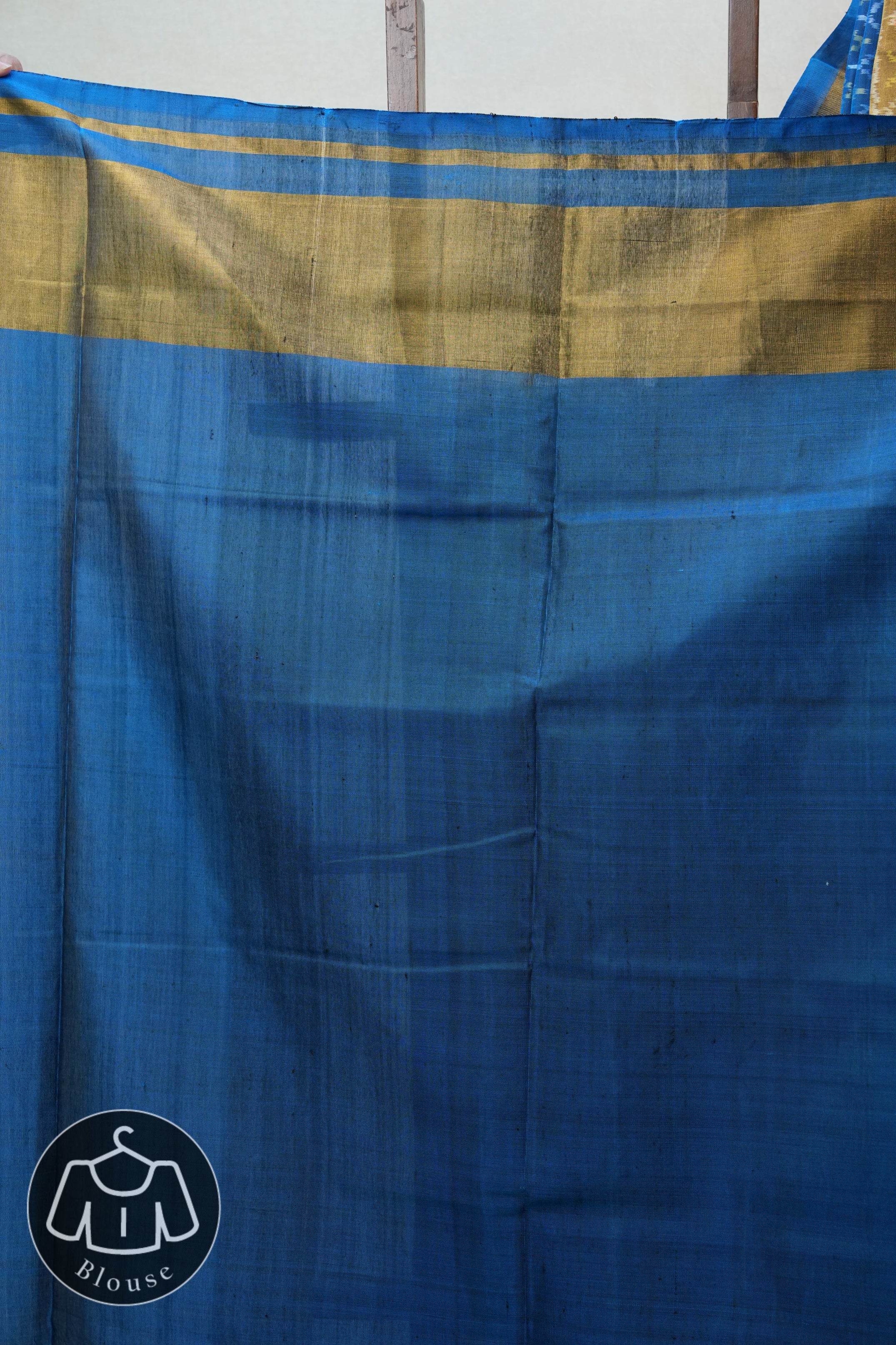 Blue Rajkot Patola Silk Saree - SRBRPSS437