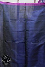 Dark Purple Rajkot Patola Silk Saree - SRDPRPSS435