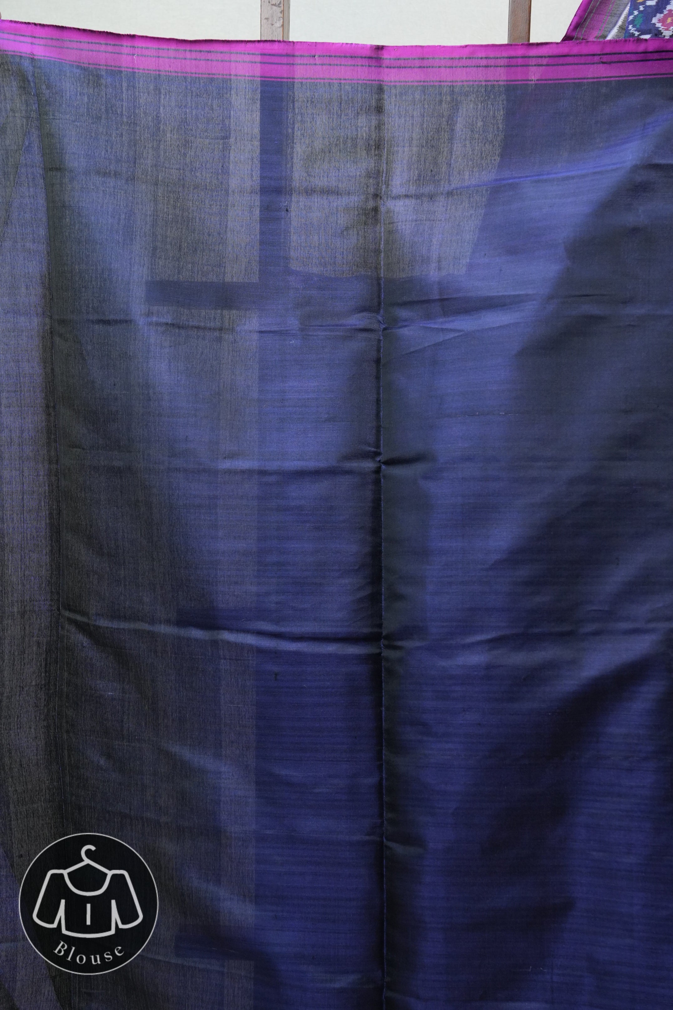 Dark Purple Rajkot Patola Silk Saree - SRDPRPSS435