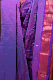 Purple Silk Paithani Saree - SRPSPS583