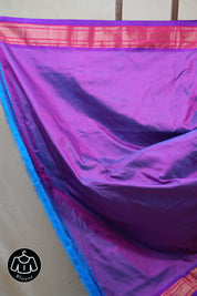 Purple Silk Paithani Saree - SRPSPS583
