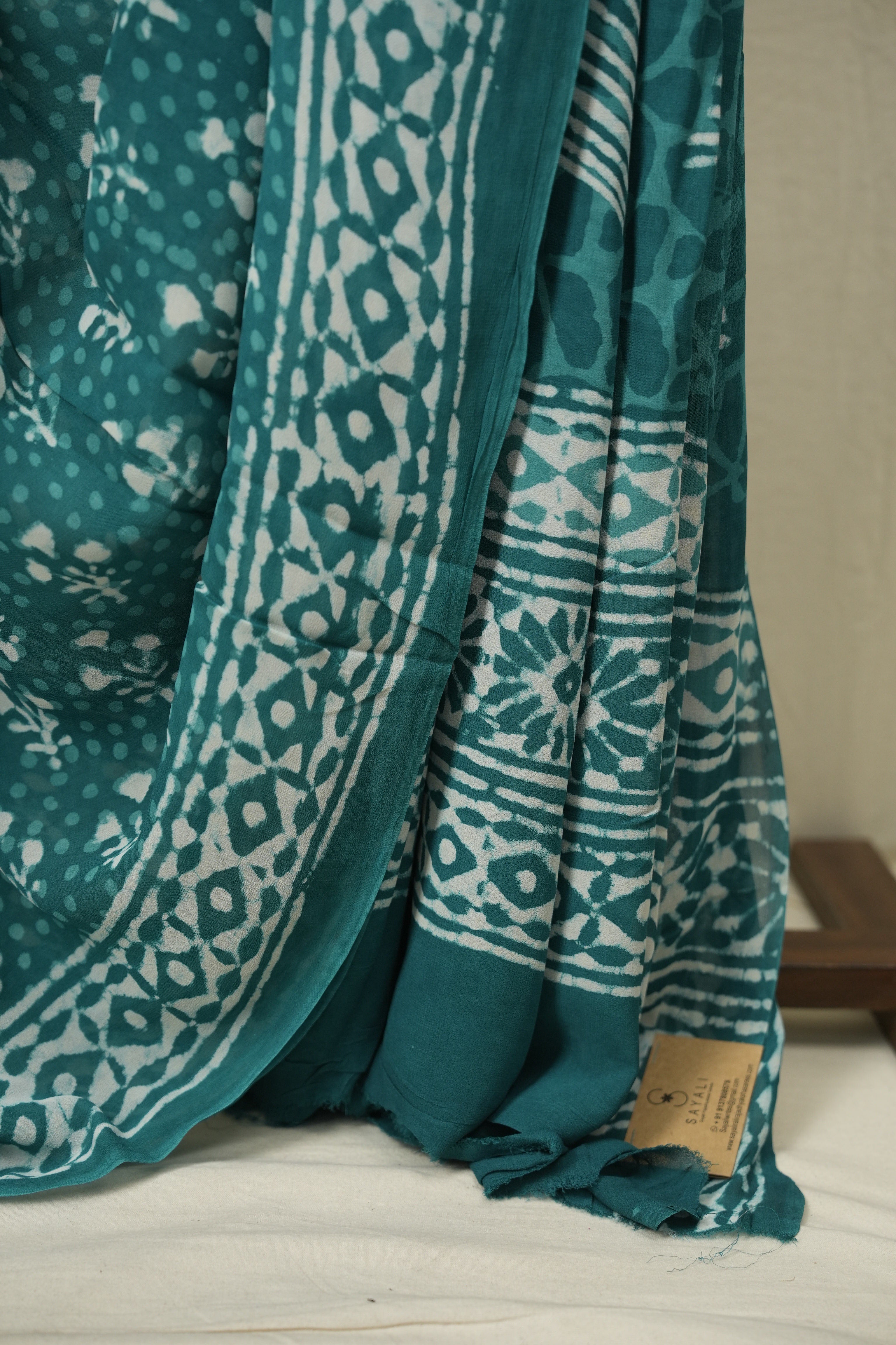 Rama Green HBP Georgette Saree - SRRGHGS71