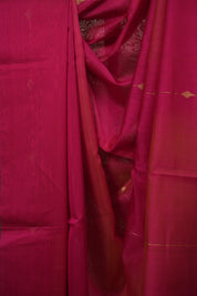 Peach- Pink Maheshwari Saree - SRPPMS1301