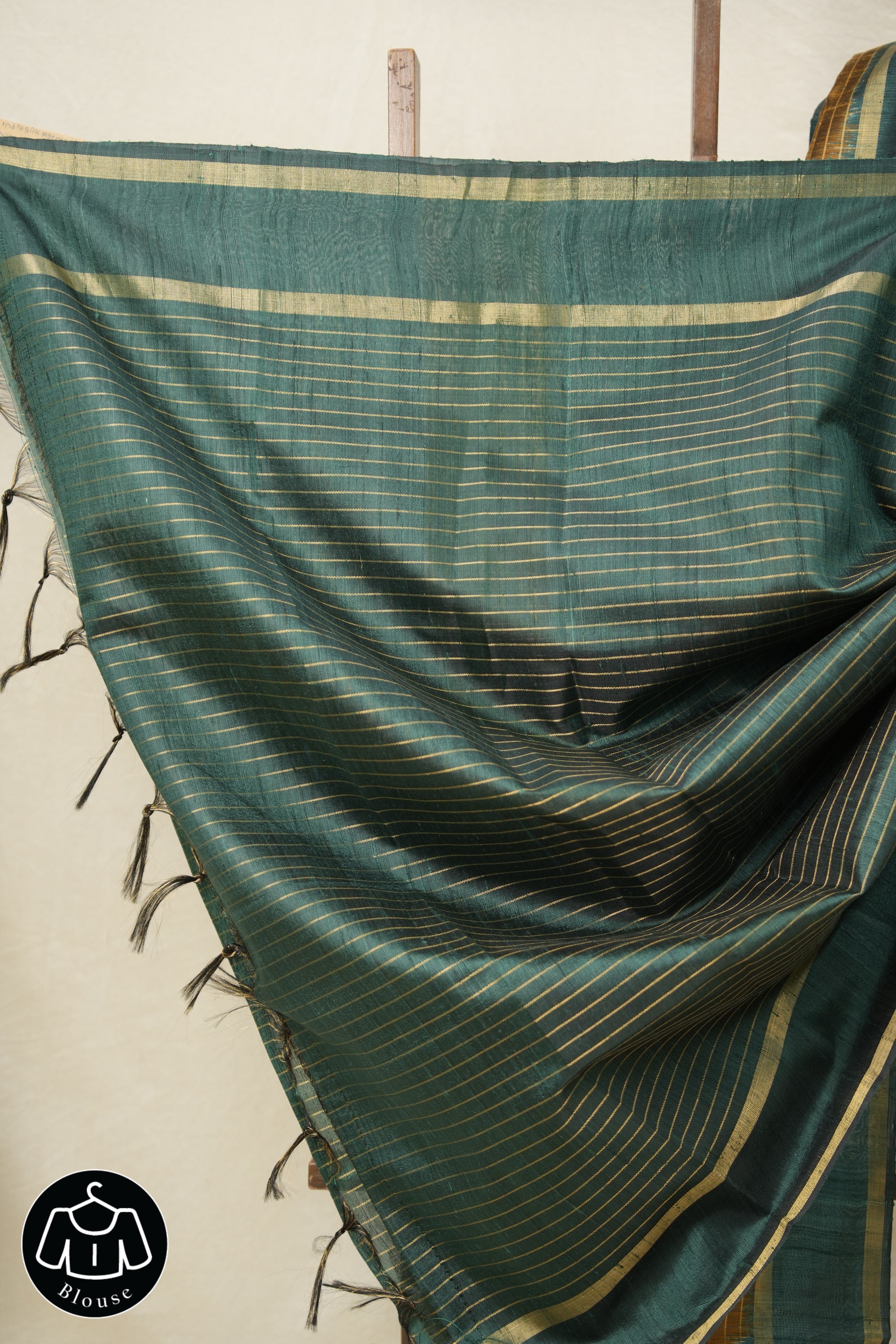 Khaki Raw Silk Saree - SRKRSS920
