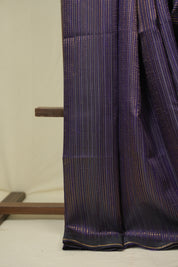 Purple Raw Silk Saree - SRPRSS1039