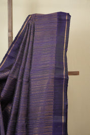 Purple Raw Silk Saree - SRPRSS1039