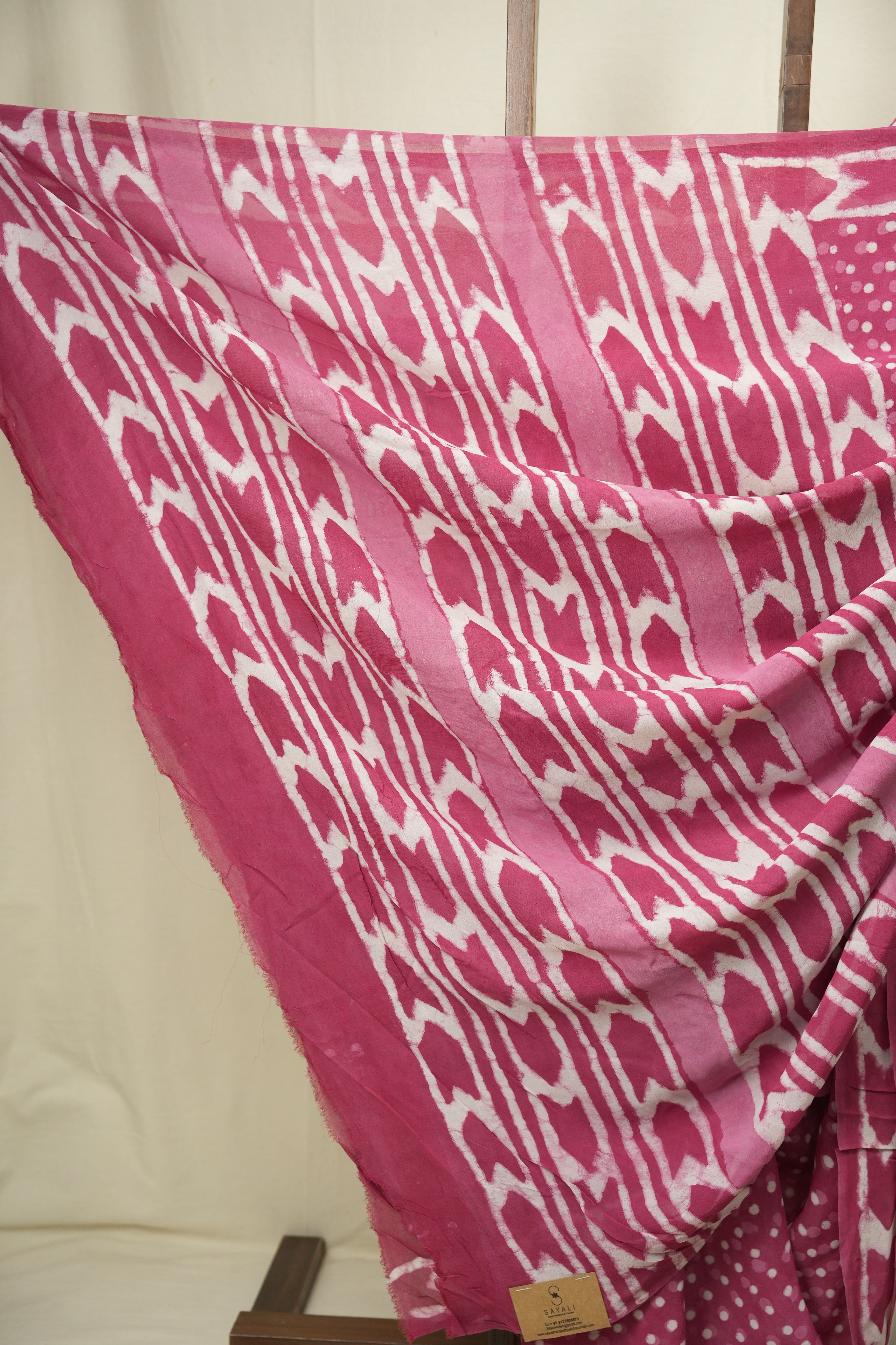 Pink HBP Georgette Saree - SRPHGS80
