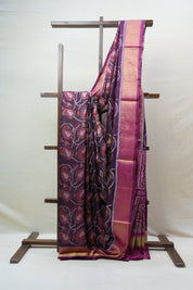 Purple Rajkot Patola Silk Saree - SRPRPSS450