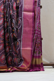 Purple Rajkot Patola Silk Saree - SRPRPSS450