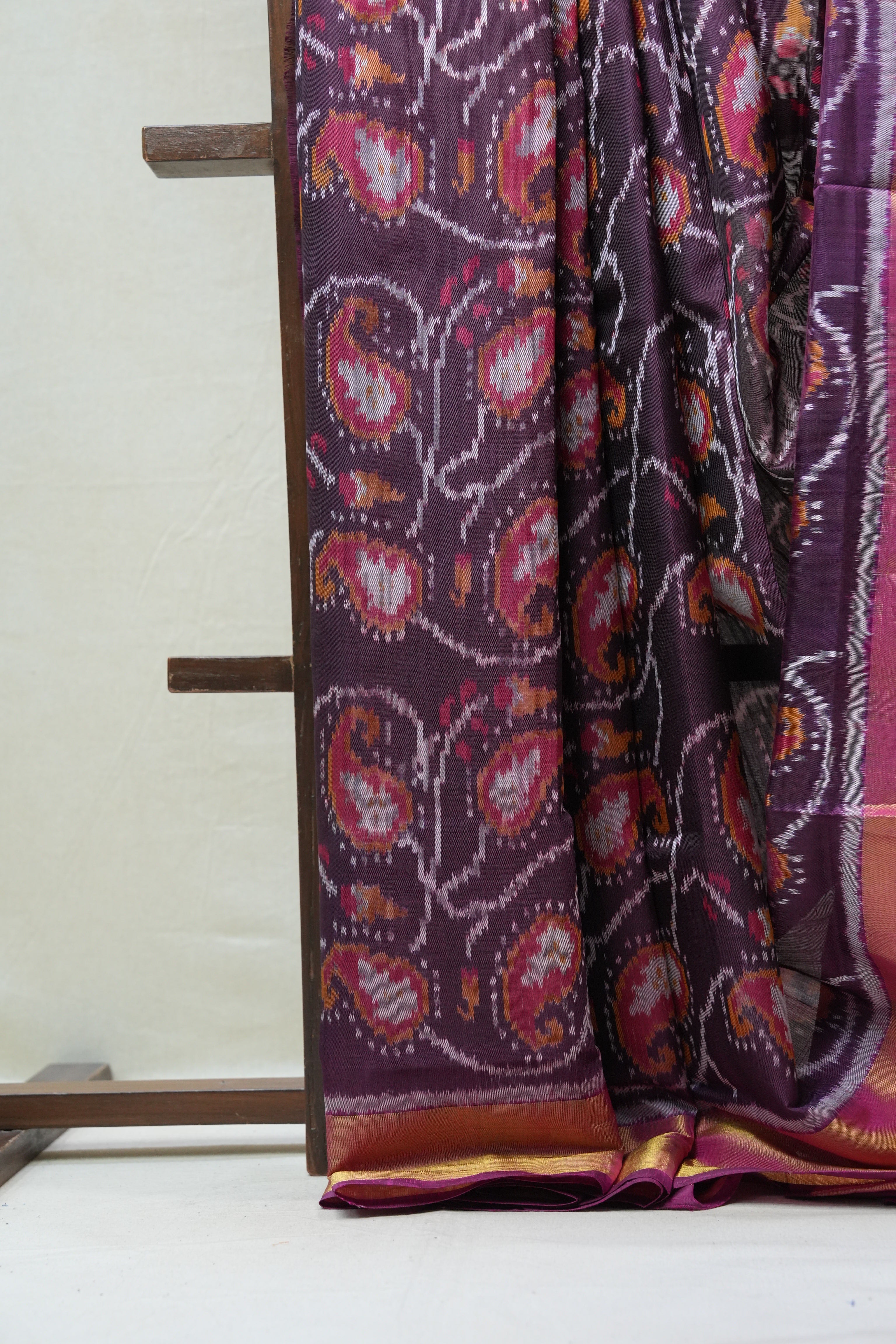 Purple Rajkot Patola Silk Saree - SRPRPSS450