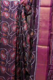 Purple Rajkot Patola Silk Saree - SRPRPSS450
