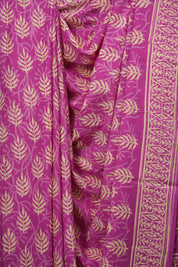 Pink HBP Cotton Saree - SRPCS3627