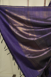 Purple Raw Silk Saree - SRPRSS1039