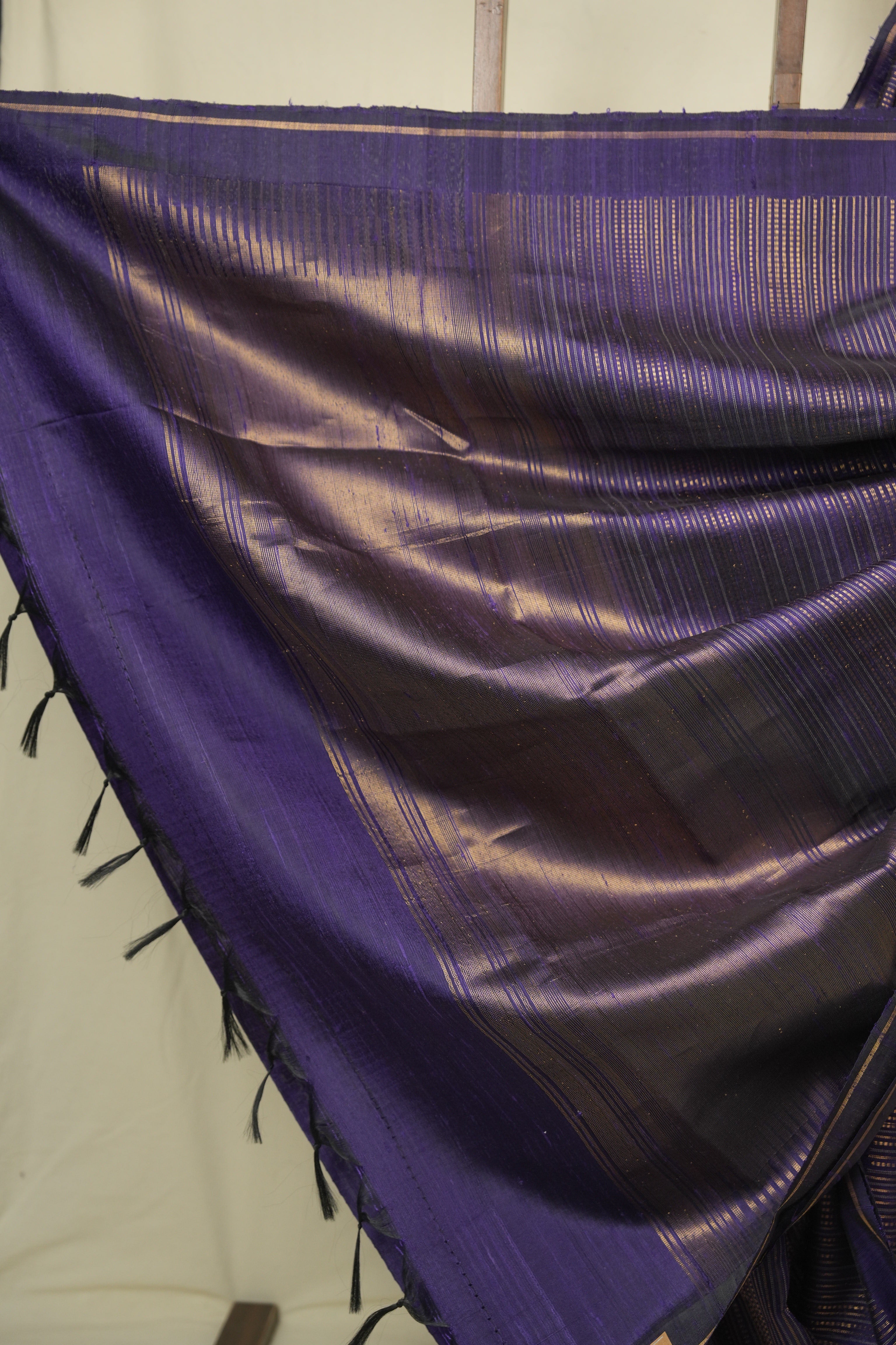 Purple Raw Silk Saree - SRPRSS1039