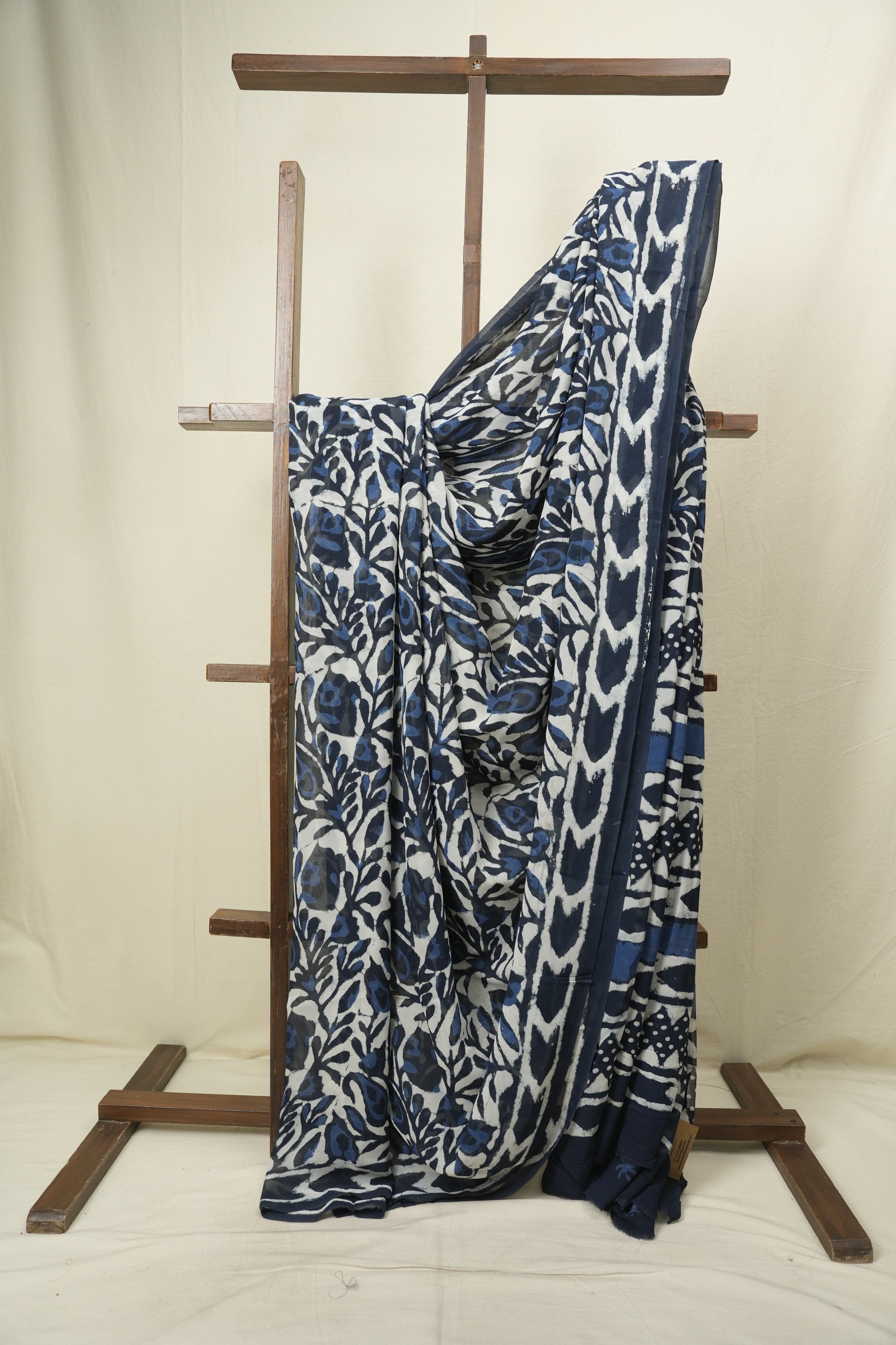 Indigo HBP Georgette Saree - SRIHGS72
