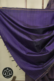 Purple Raw Silk Saree - SRPRSS1039