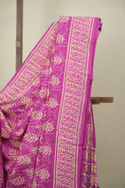 Pink HBP Cotton Saree - SRPCS3627