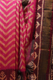 Pink Rajkot Patola Silk Saree - SRPRPSS448