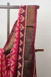 Pink Rajkot Patola Silk Saree - SRPRPSS448