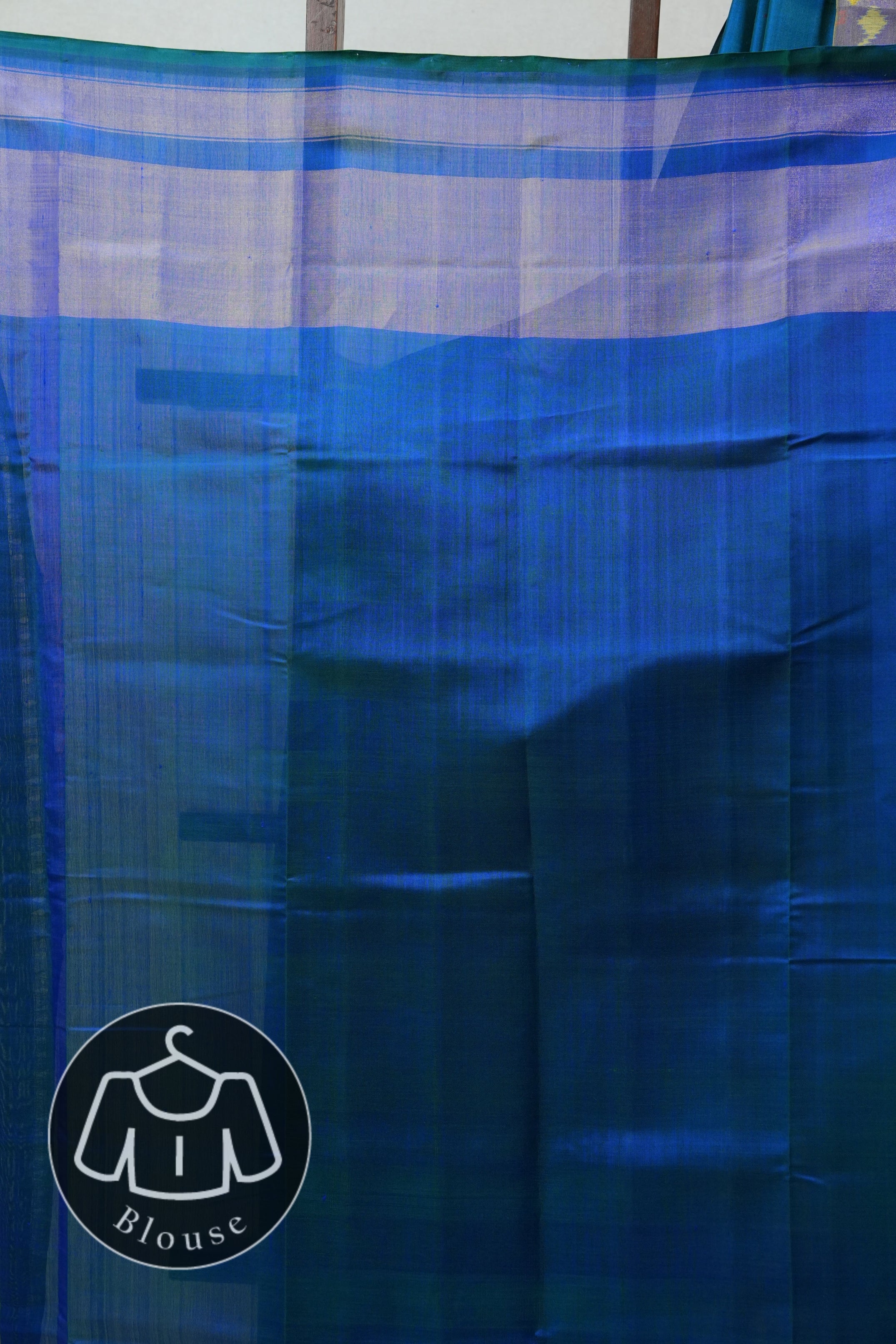 Teal Blue Rajkot Patola Silk Saree - SRTBRPSS456