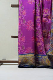 Pink Rajkot Patola Silk Saree - SRPRPSS454