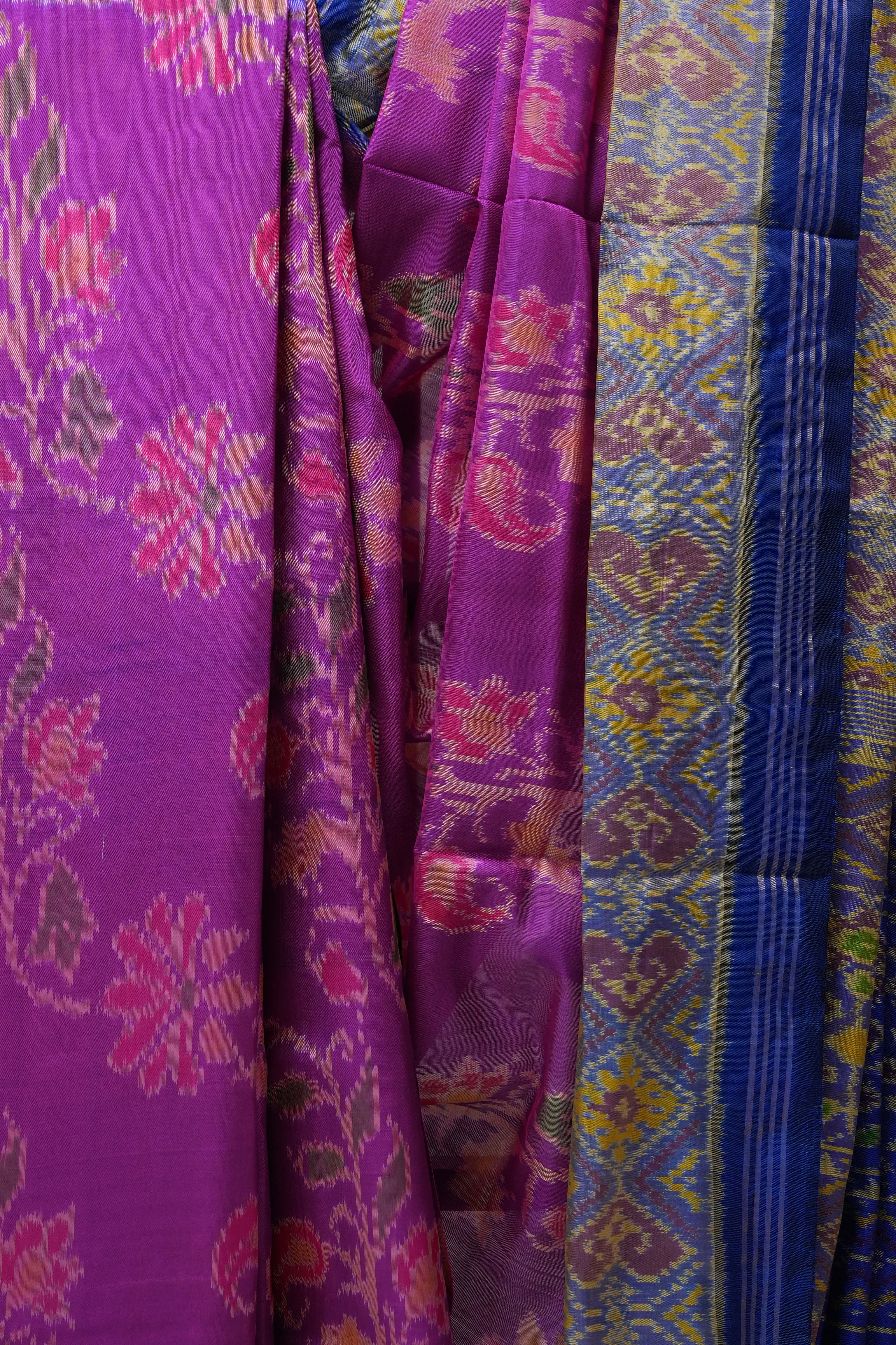 Pink Rajkot Patola Silk Saree - SRPRPSS454