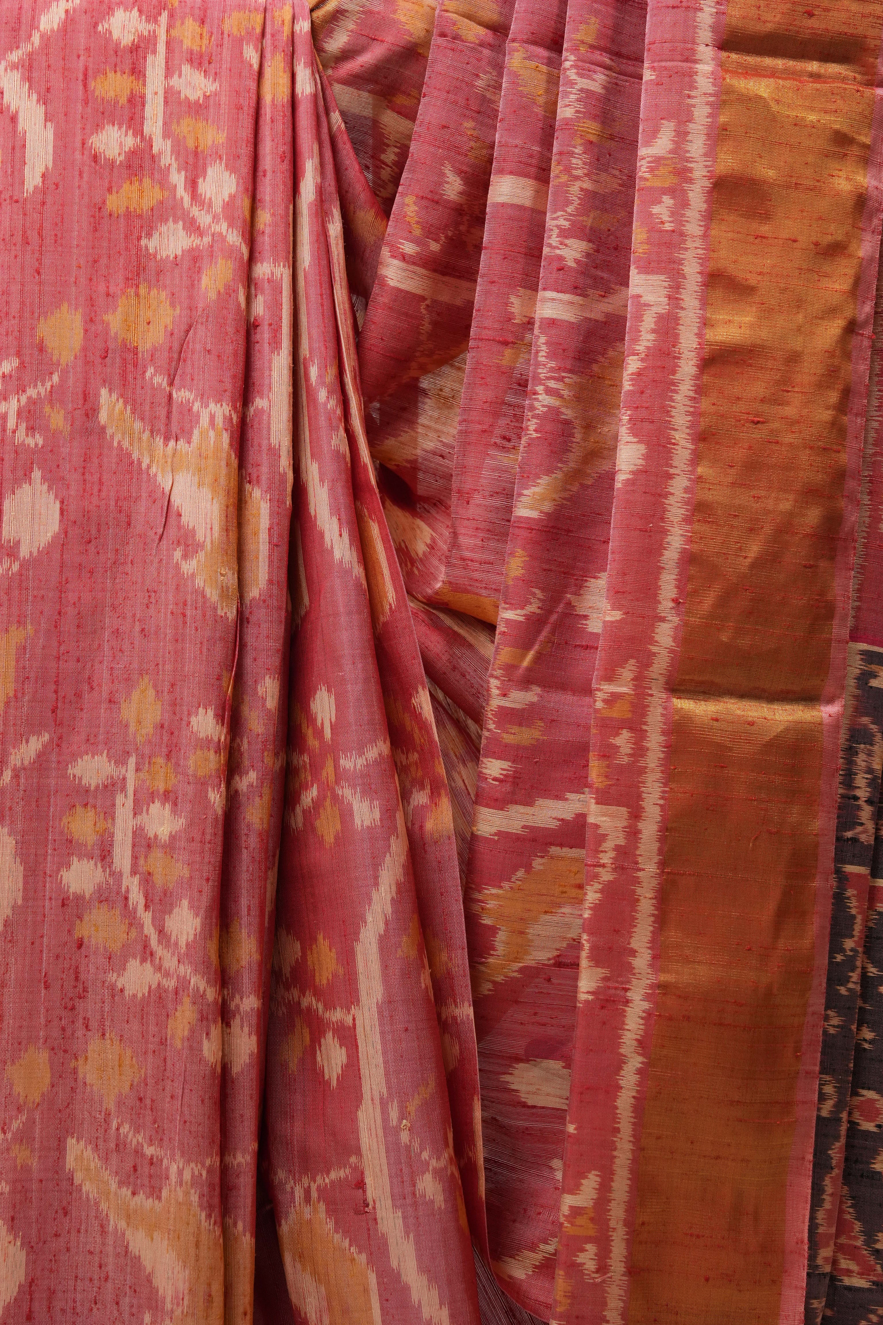 Red Rajkot Patola Silk Saree - SRRRPSS459